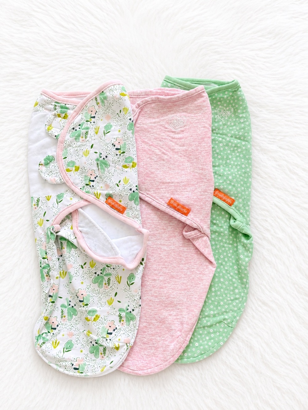 SwaddleMe Baby Swaddle Set 3 Pack SM MED New Unused
